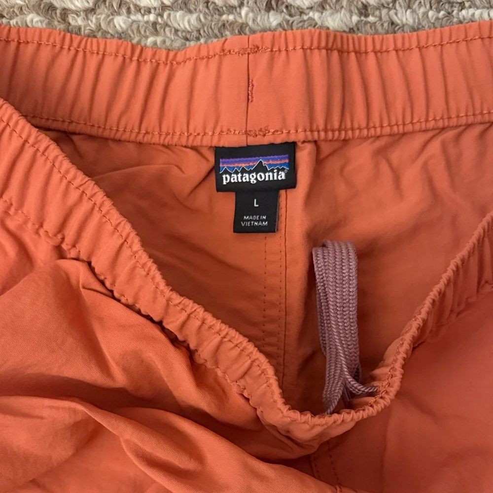 Patagonia Baggies - Women's Shorts - size large - Vibrant Orange - Picture 3 of 7